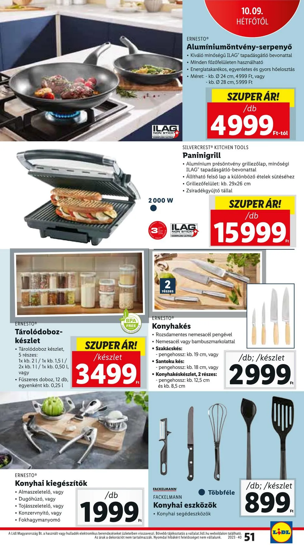 Lidl akciós újság 10.05–10.11 – 51. oldal