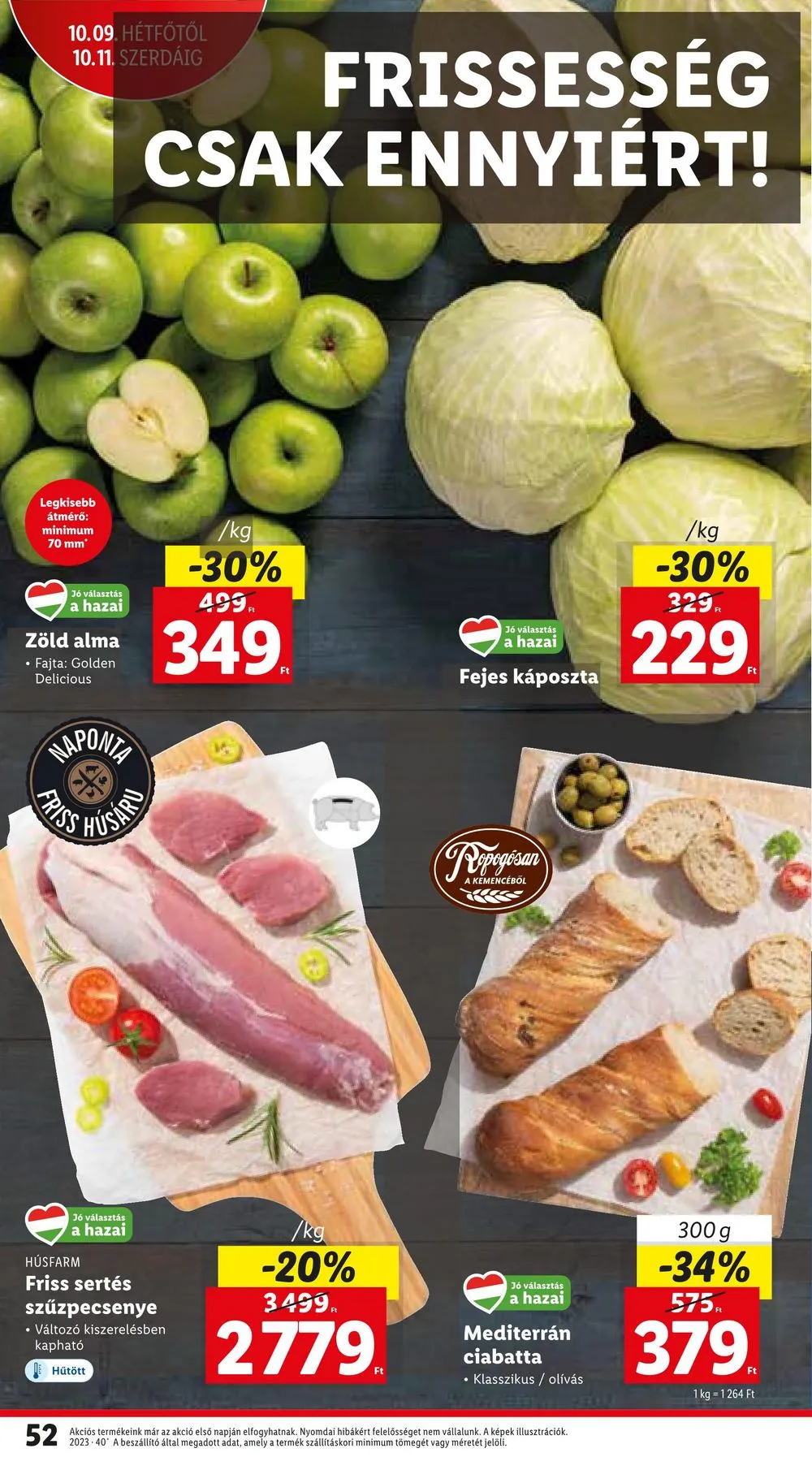 Lidl akciós újság 10.05–10.11 – 52. oldal