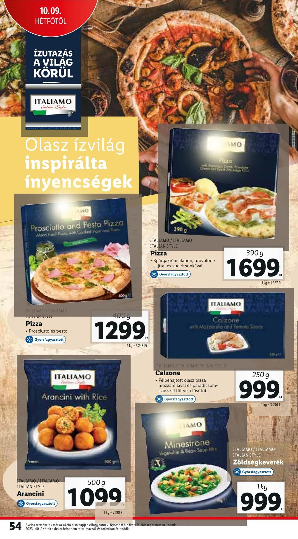 Lidl akciós újság 10.05–10.11 – 54. oldal