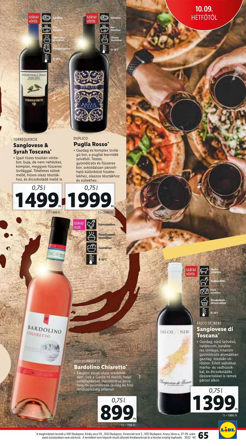 Lidl akciós újság 10.05–10.11 – 65. oldal