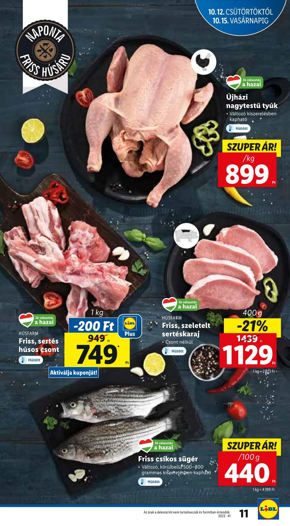 Lidl akciós újság 10.12–10.18 – 11. oldal
