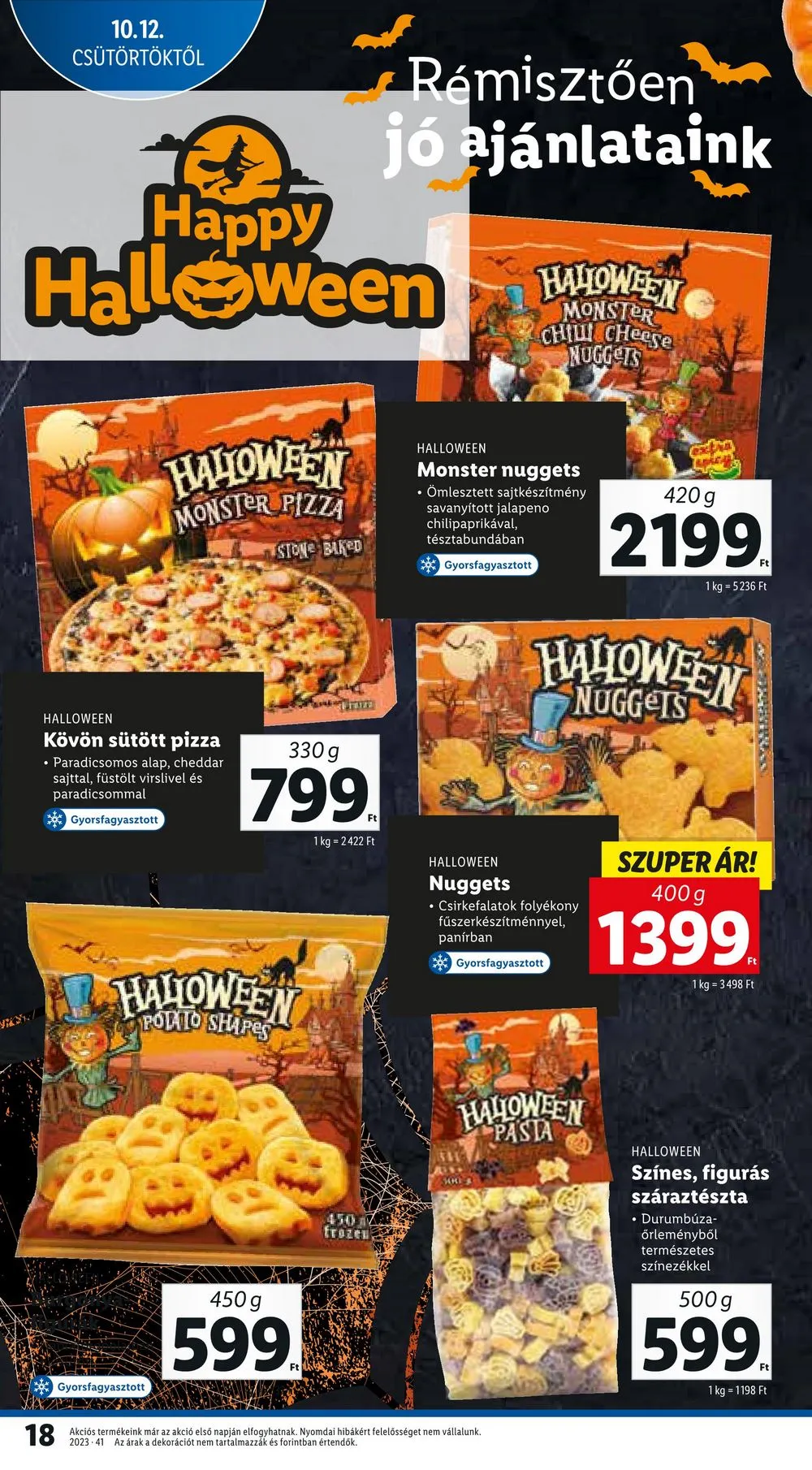Lidl akciós újság 10.12–10.18 – 18. oldal