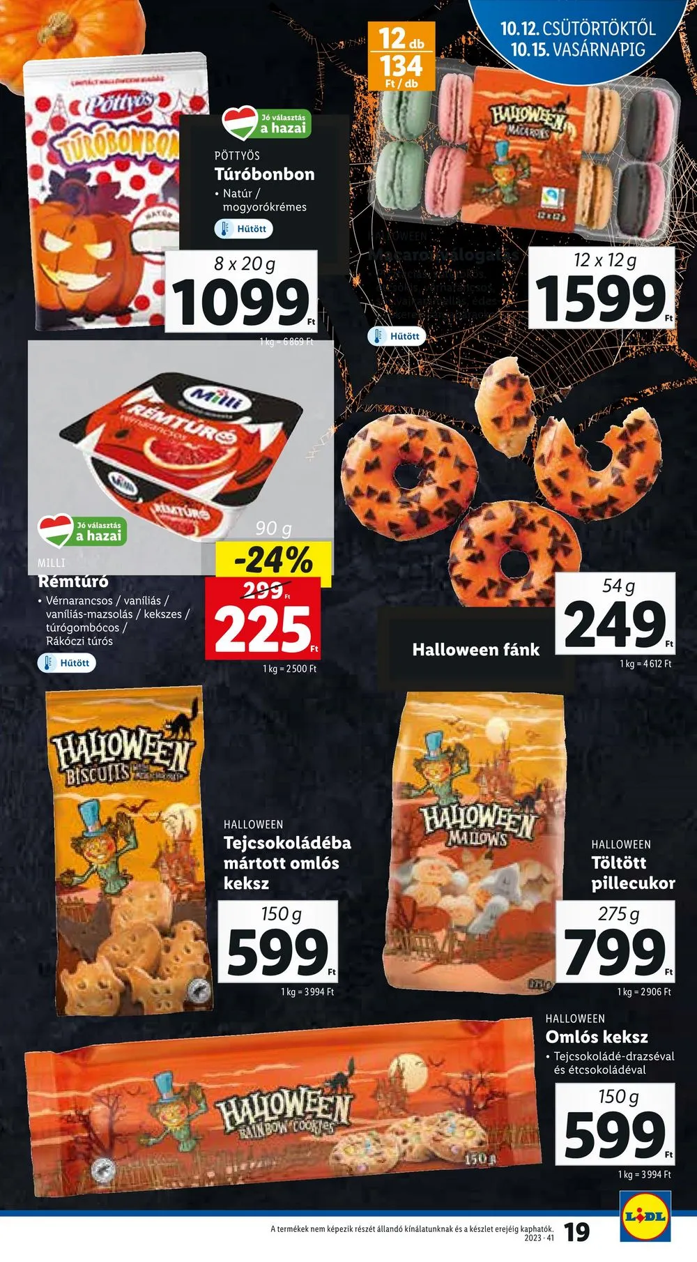 Lidl akciós újság 10.12–10.18 – 19. oldal