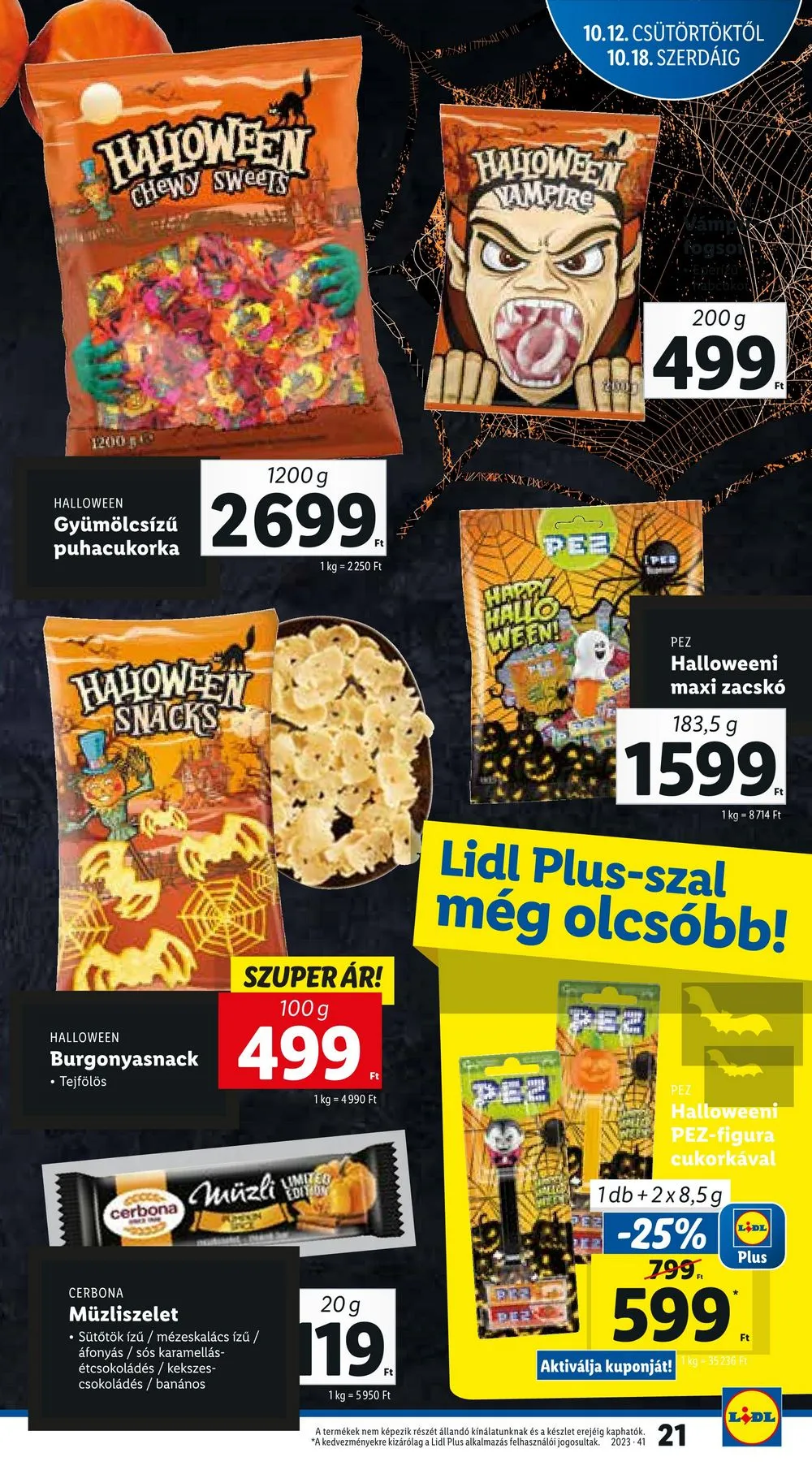 Lidl akciós újság 10.12–10.18 – 21. oldal