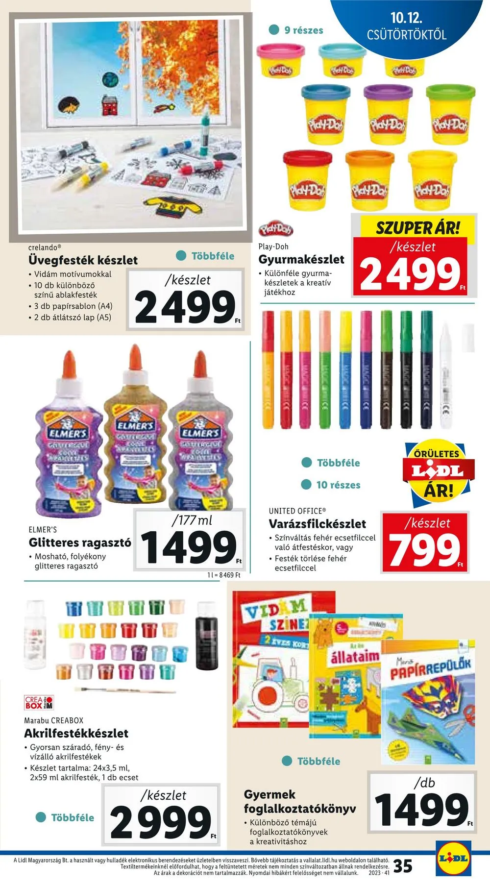 Lidl akciós újság 10.12–10.18 – 35. oldal