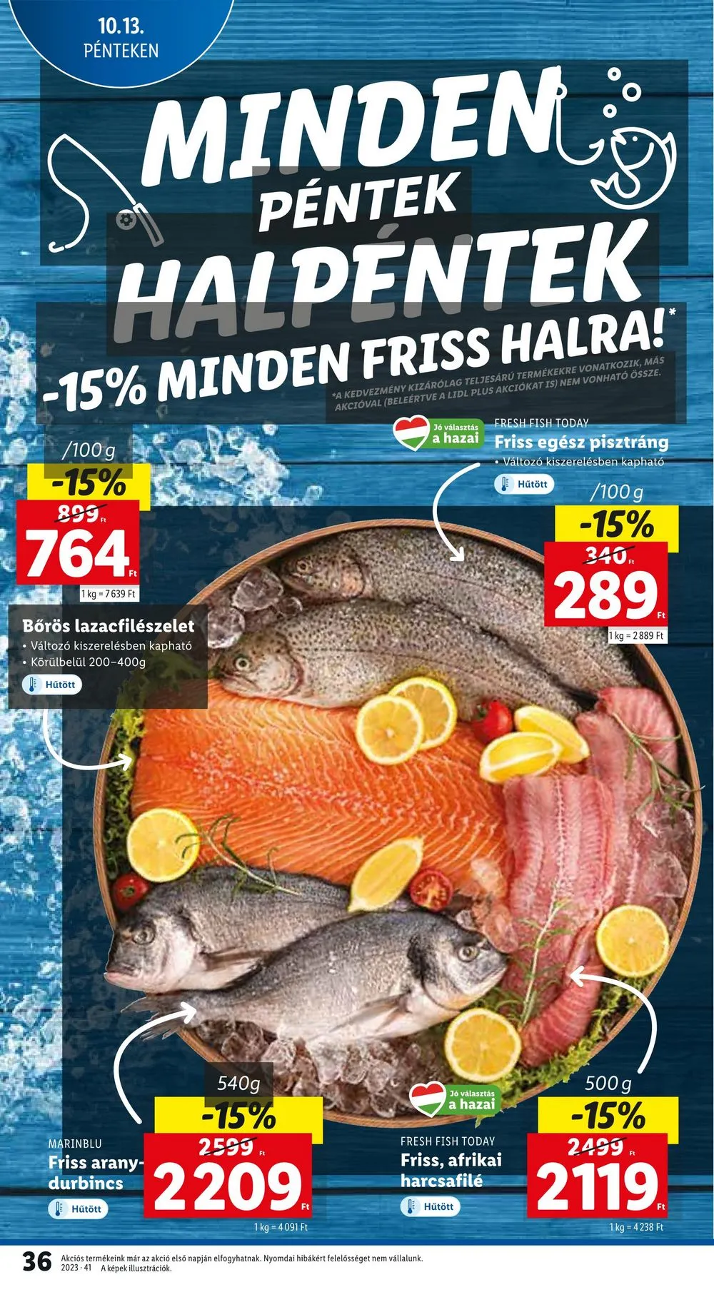 Lidl akciós újság 10.12–10.18 – 36. oldal