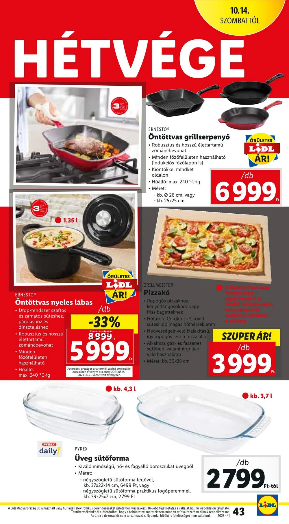 Lidl akciós újság 10.12–10.18 – 43. oldal