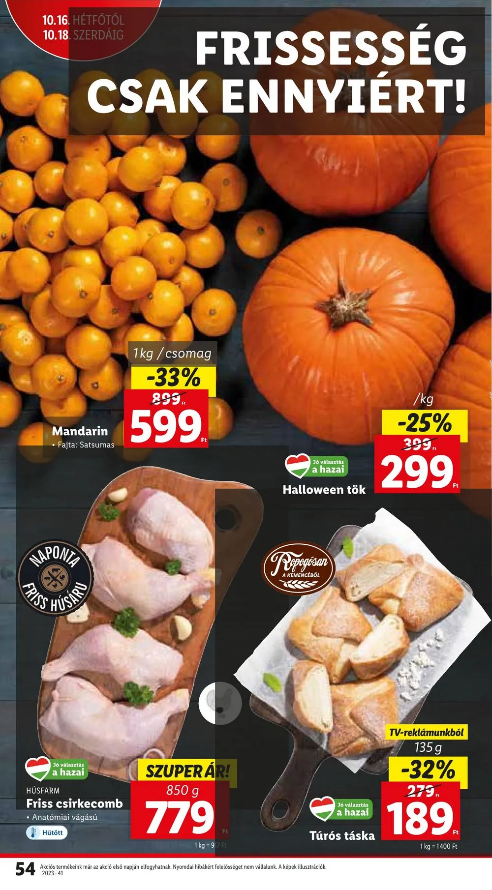 Lidl akciós újság 10.12–10.18 – 54. oldal
