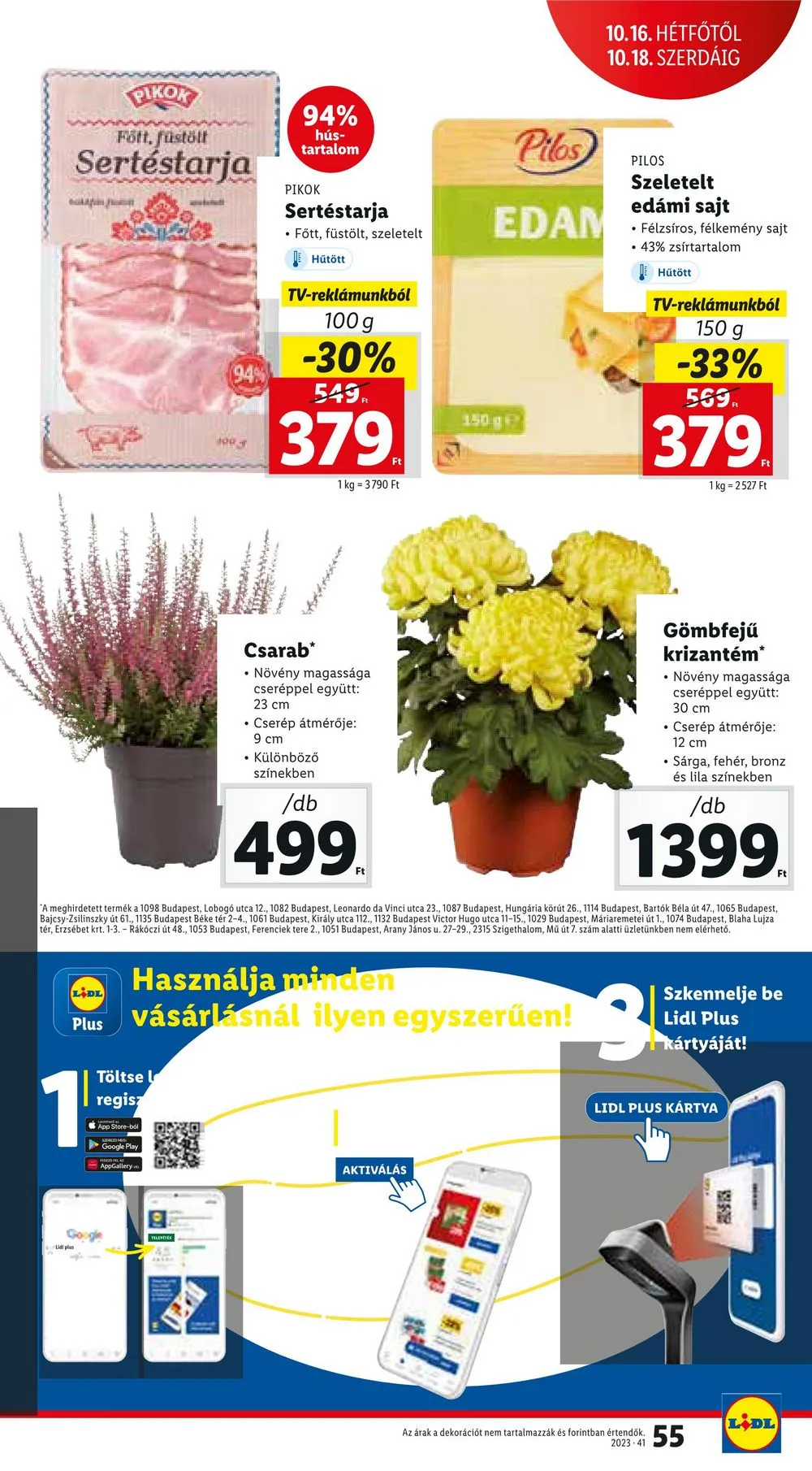 Lidl akciós újság 10.12–10.18 – 55. oldal