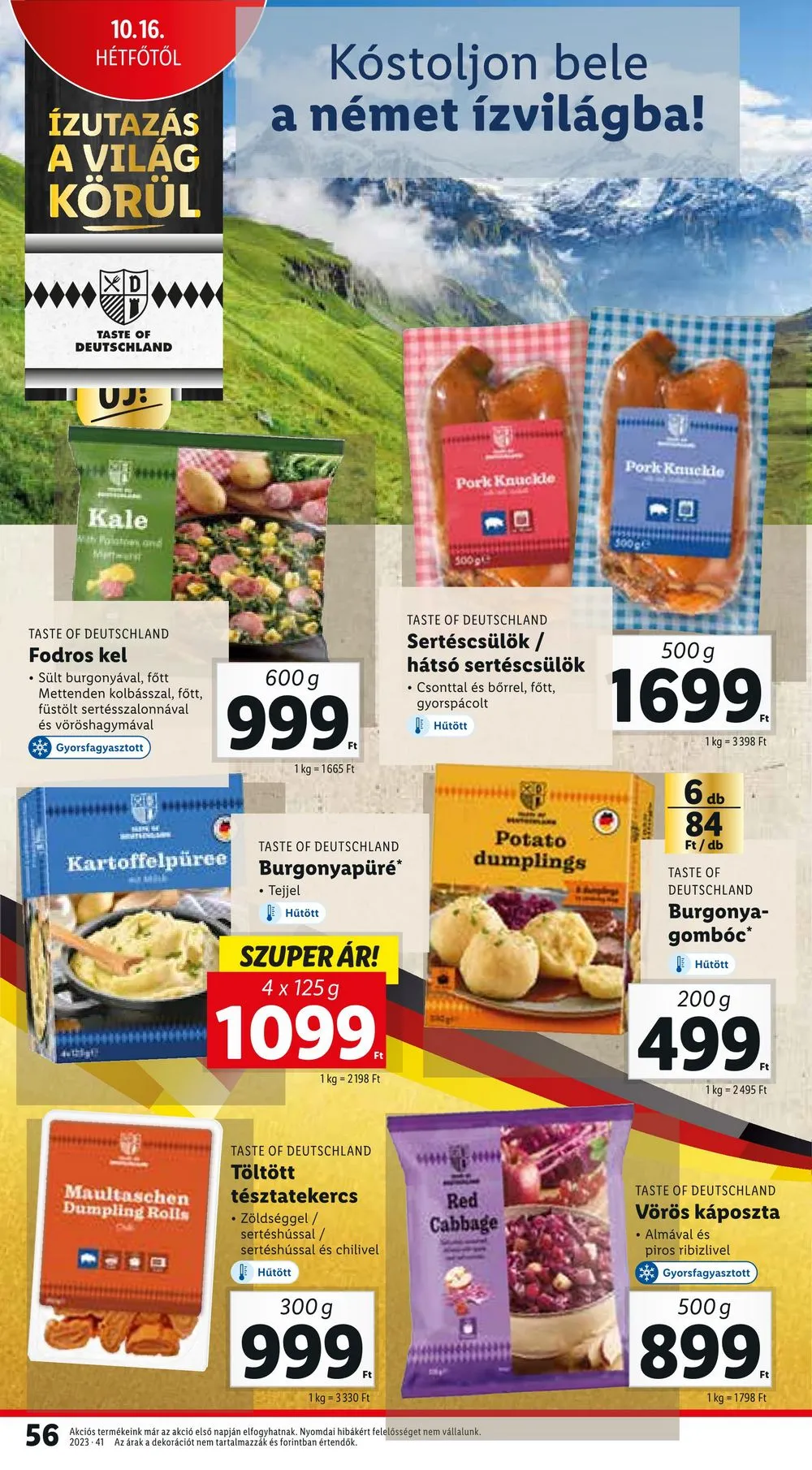 Lidl akciós újság 10.12–10.18 – 56. oldal