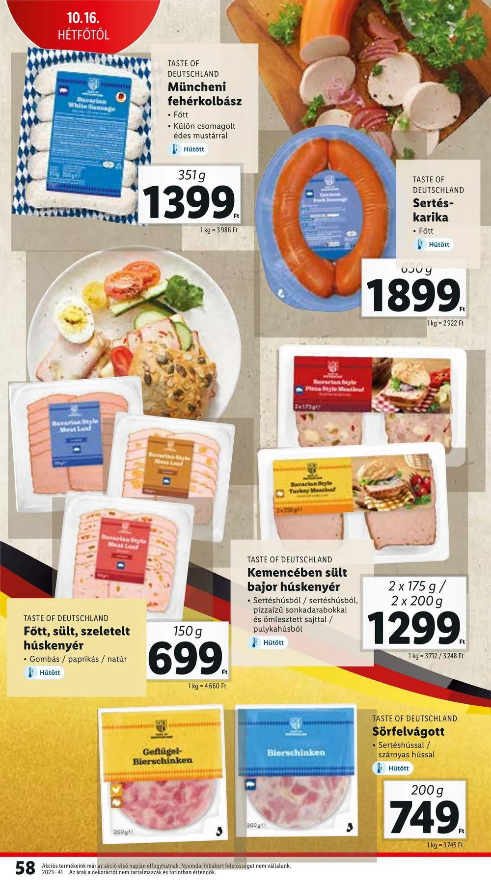 Lidl akciós újság 10.12–10.18 – 58. oldal