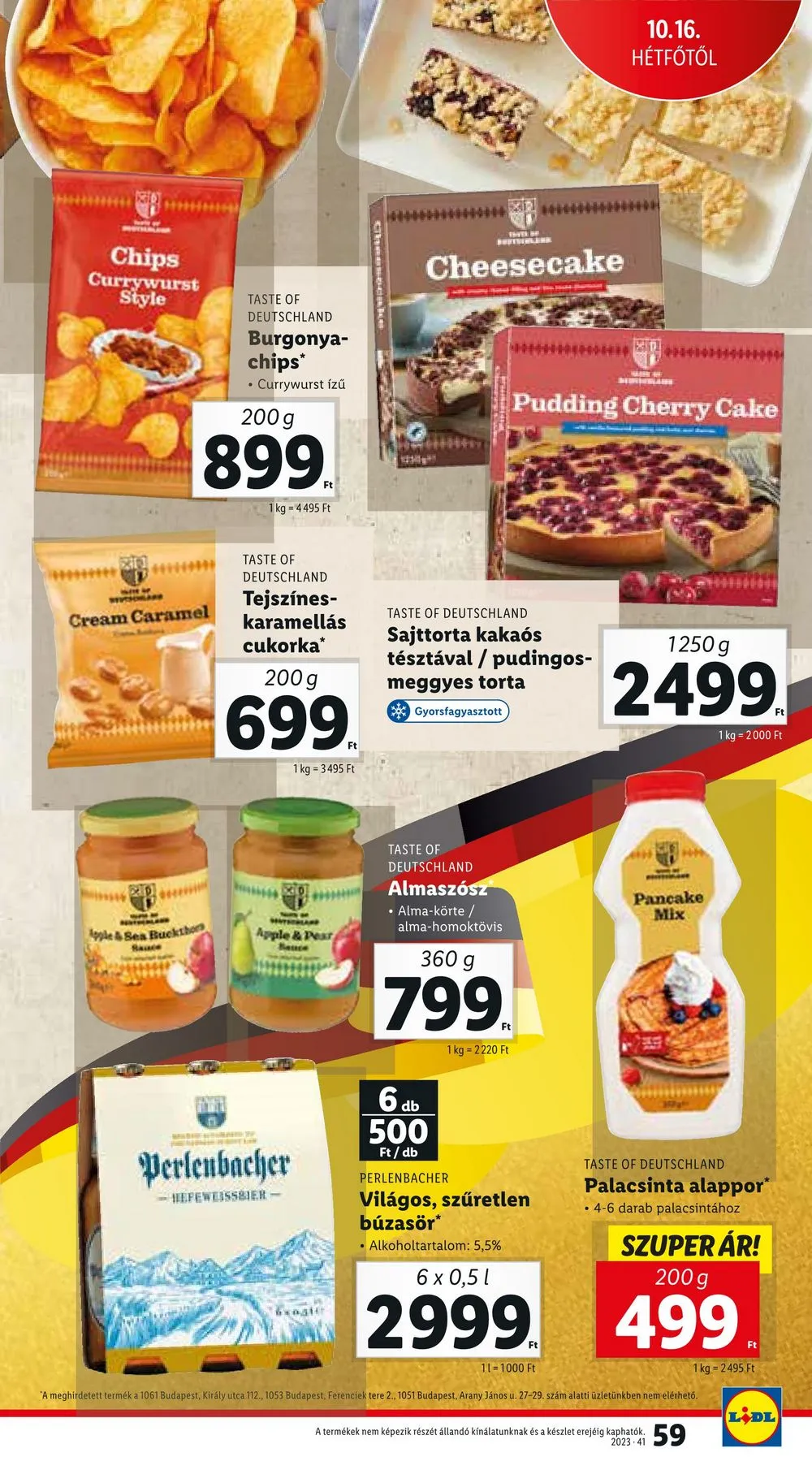 Lidl akciós újság 10.12–10.18 – 59. oldal