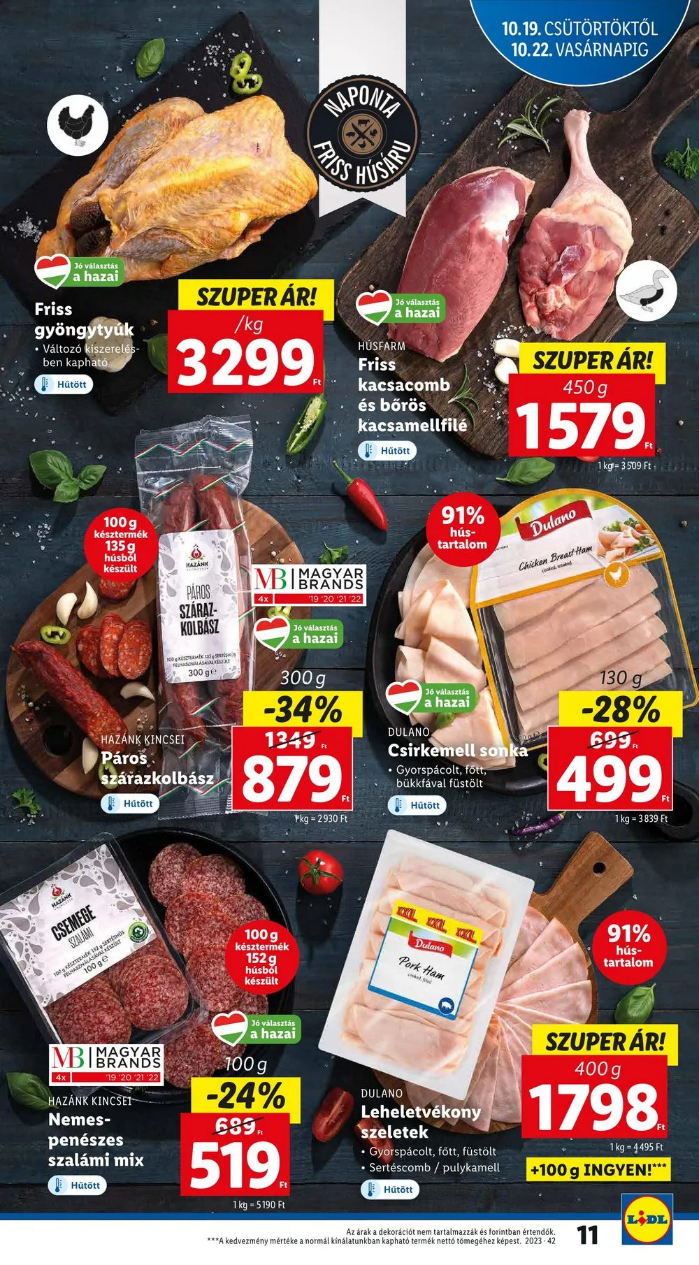 Lidl akciós újság 10.19–10.25 – 11. oldal