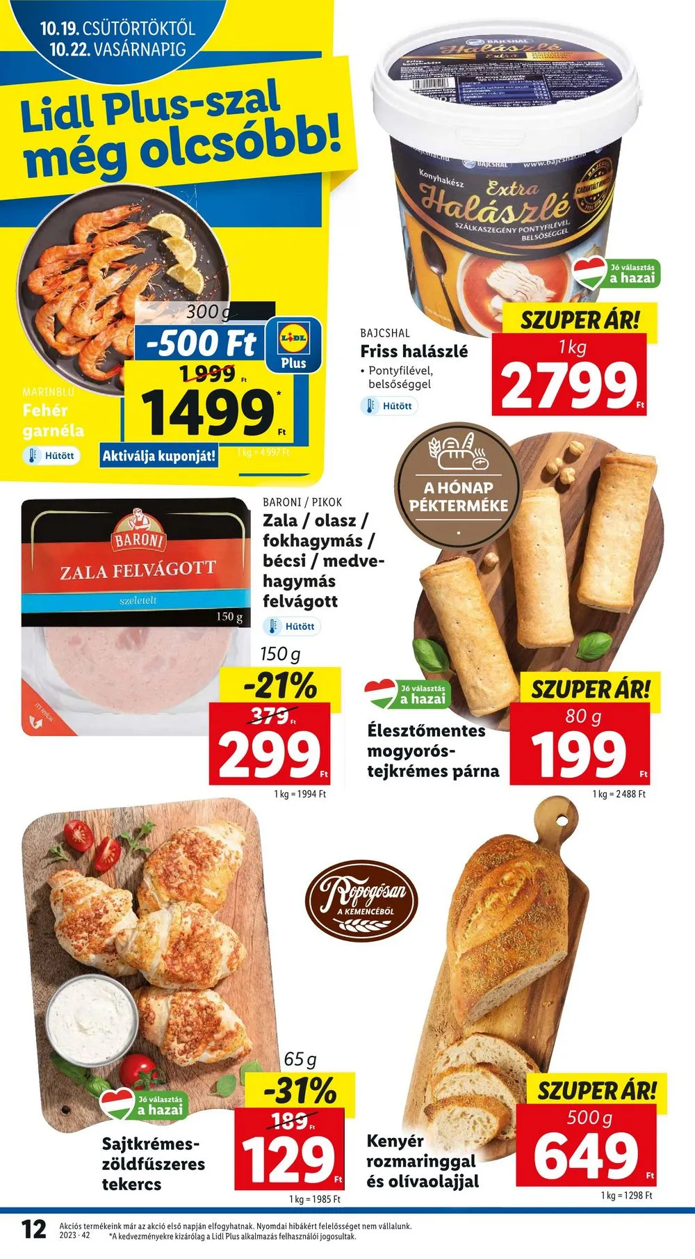 Lidl akciós újság 10.19–10.25 – 12. oldal