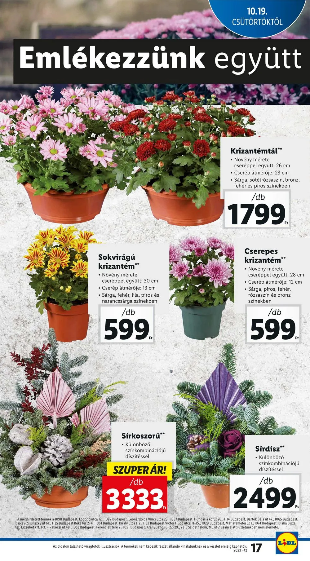 Lidl akciós újság 10.19–10.25 – 17. oldal
