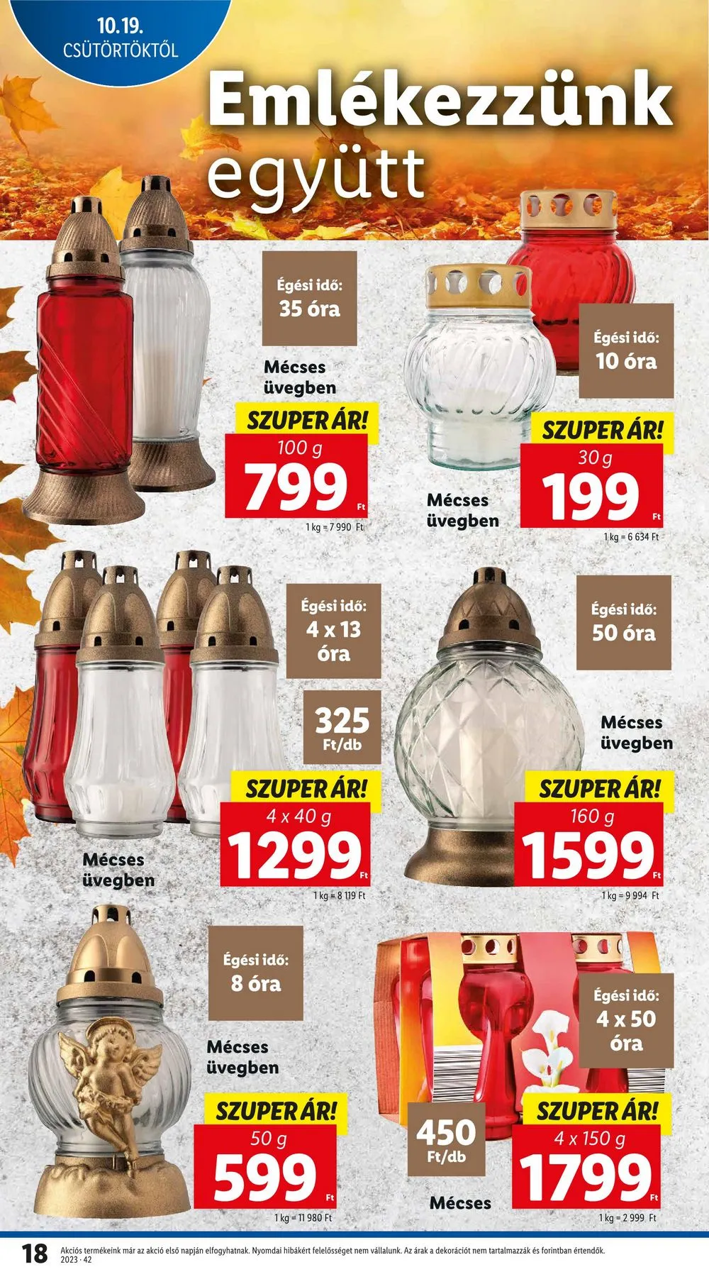 Lidl akciós újság 10.19–10.25 – 18. oldal