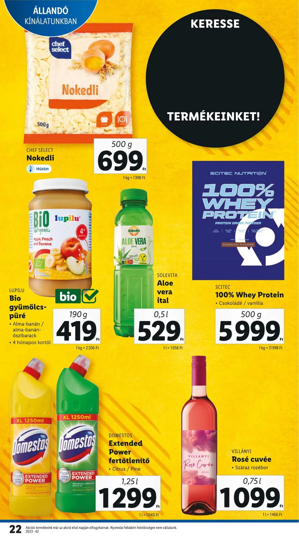 Lidl akciós újság 10.19–10.25 – 22. oldal