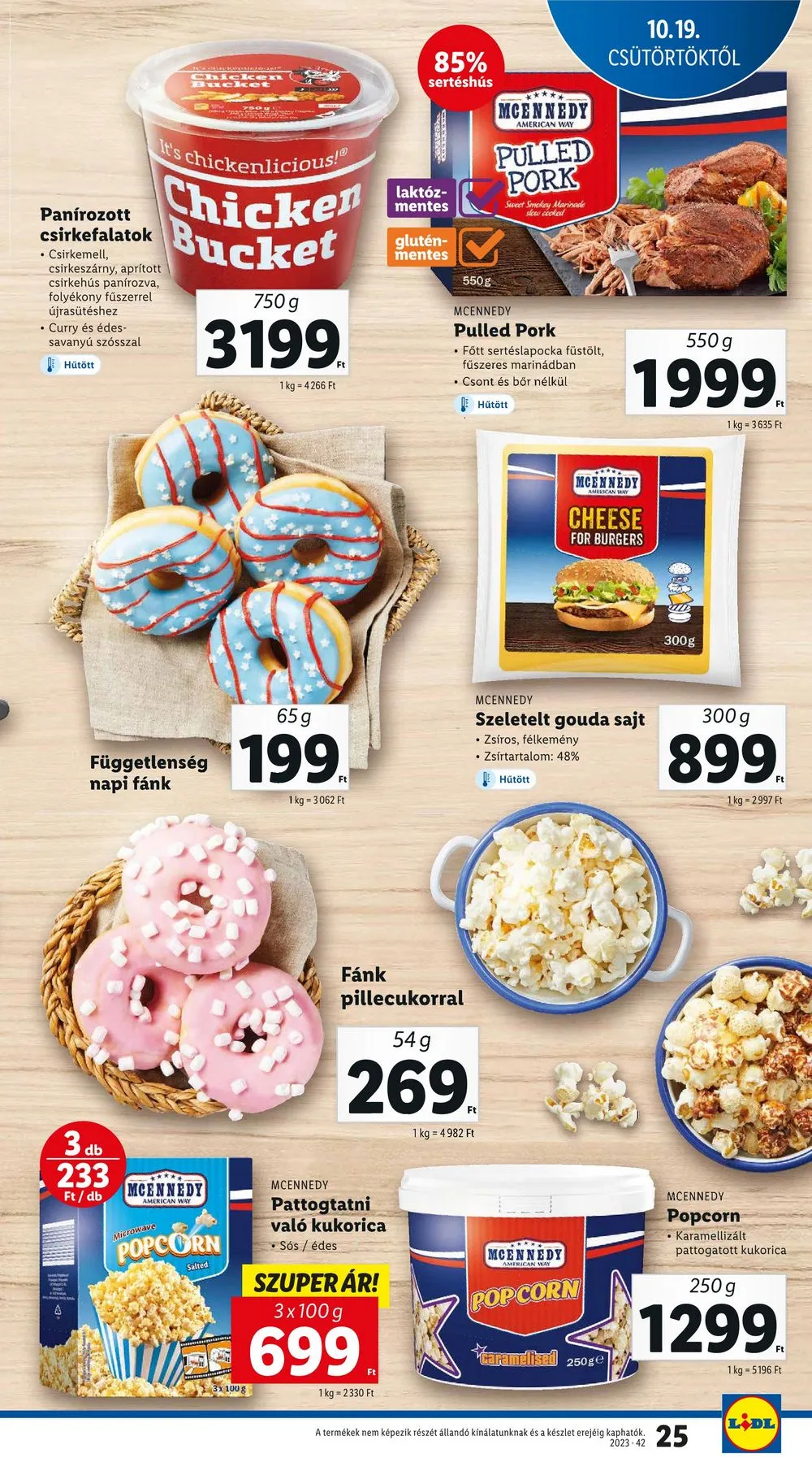 Lidl akciós újság 10.19–10.25 – 25. oldal