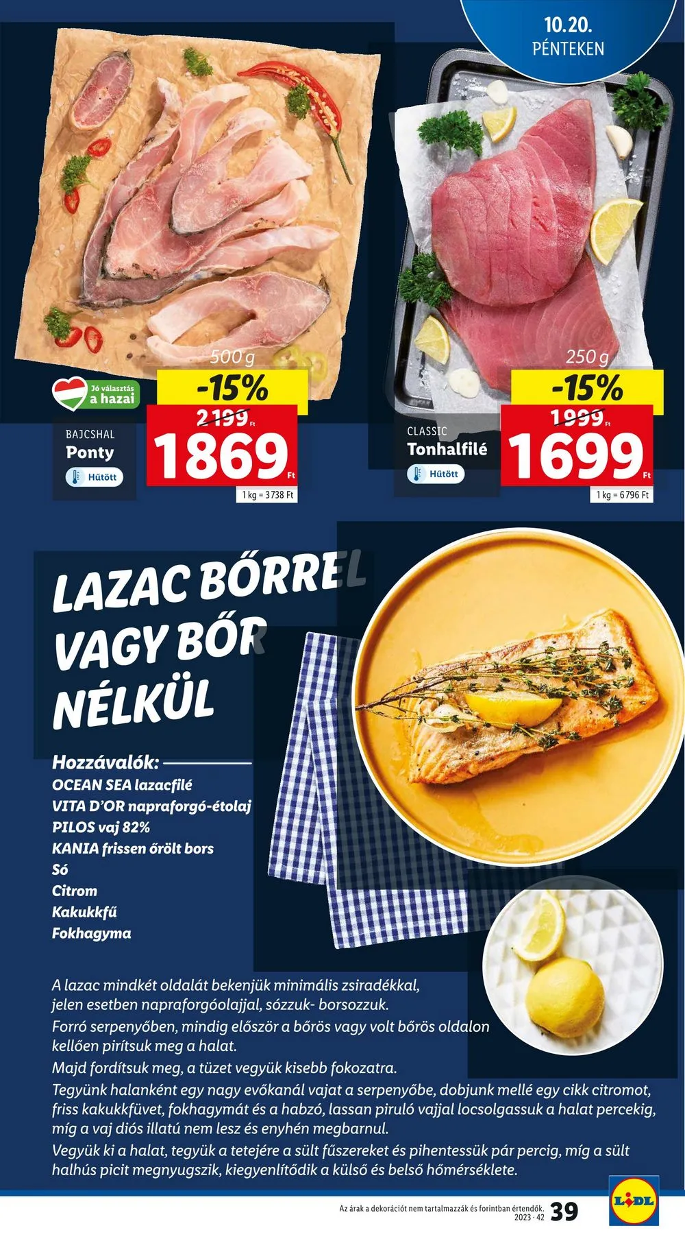 Lidl akciós újság 10.19–10.25 – 39. oldal