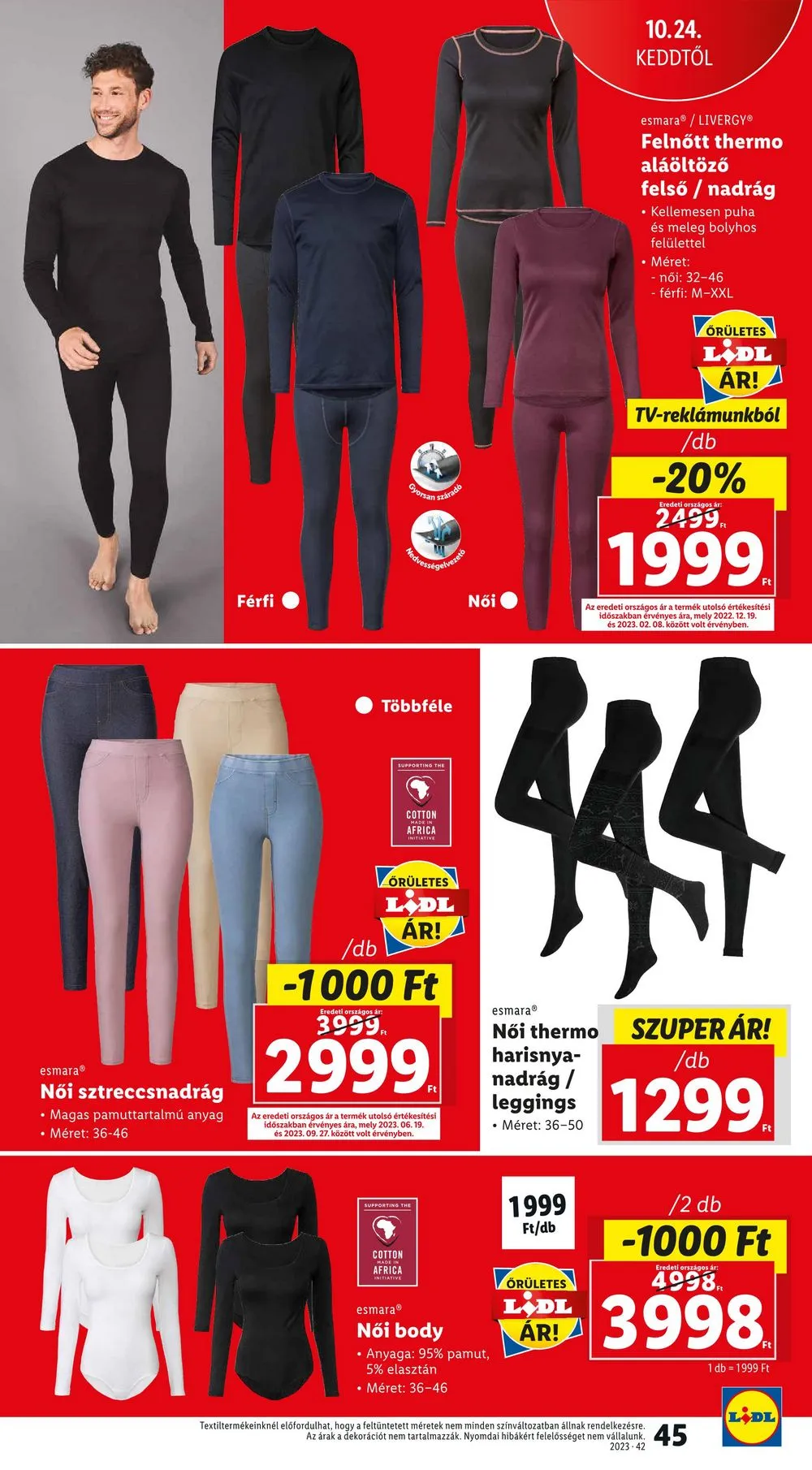 Lidl akciós újság 10.19–10.25 – 45. oldal
