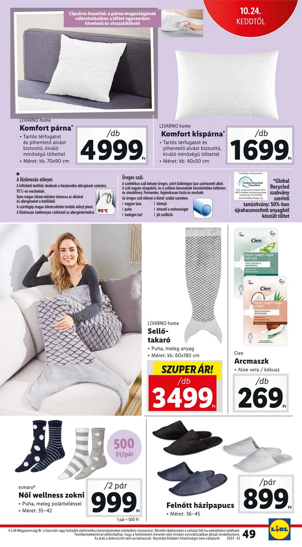 Lidl akciós újság 10.19–10.25 – 49. oldal