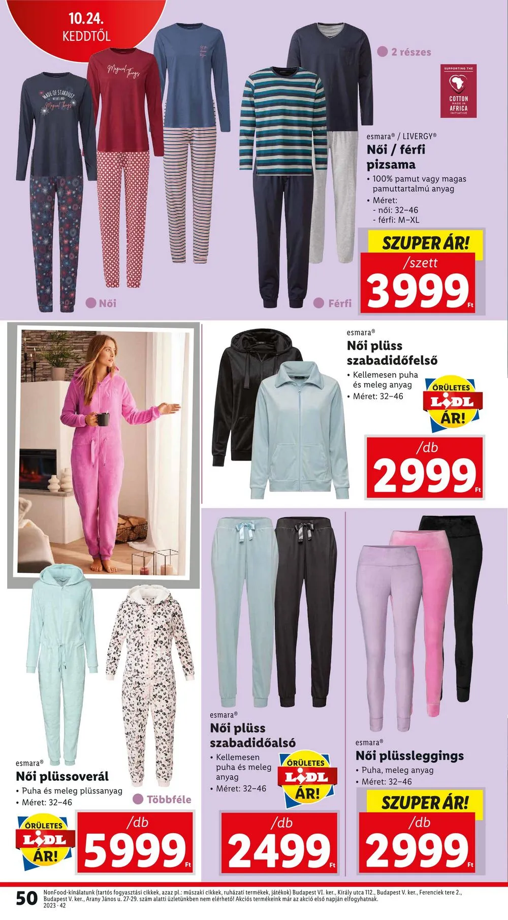 Lidl akciós újság 10.19–10.25 – 50. oldal
