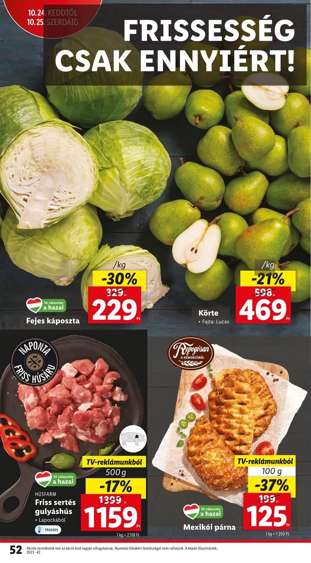 Lidl akciós újság 10.19–10.25 – 52. oldal