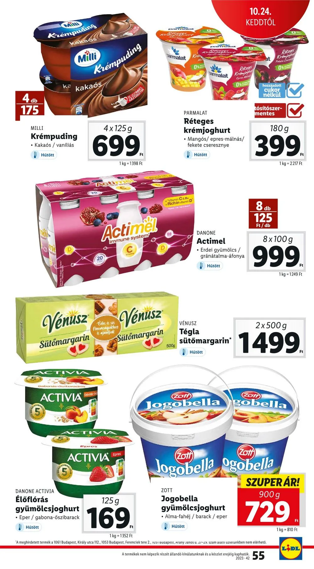 Lidl akciós újság 10.19–10.25 – 55. oldal