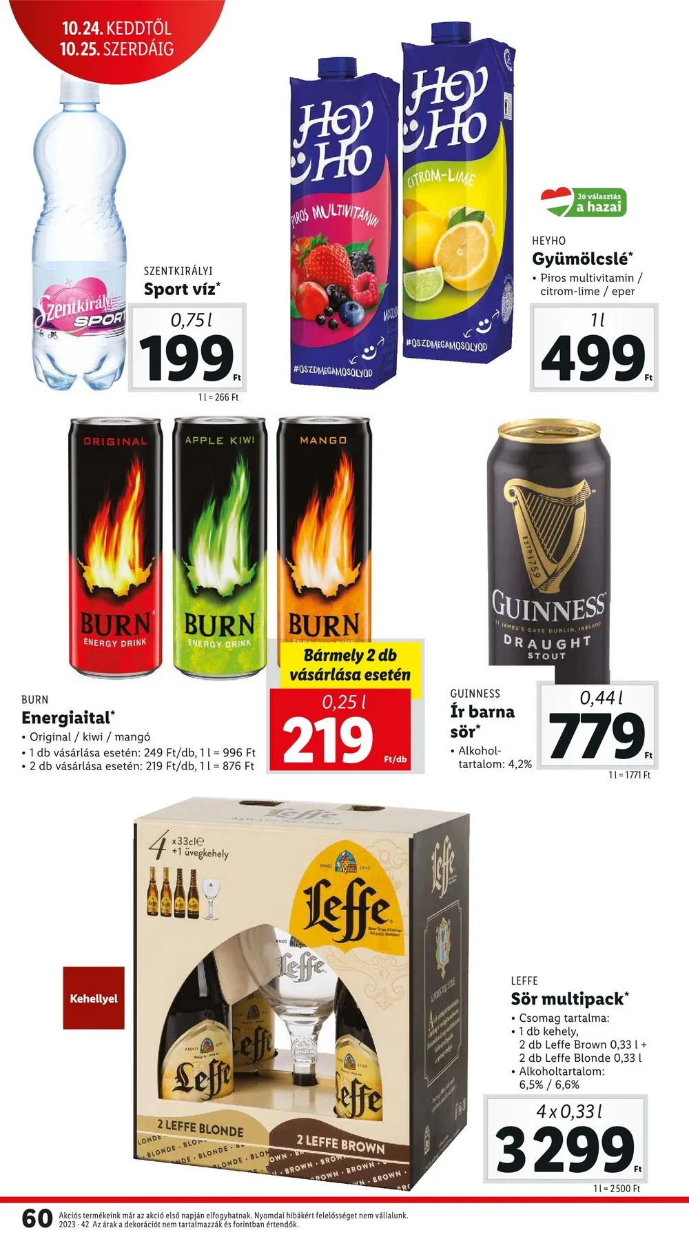 Lidl akciós újság 10.19–10.25 – 60. oldal