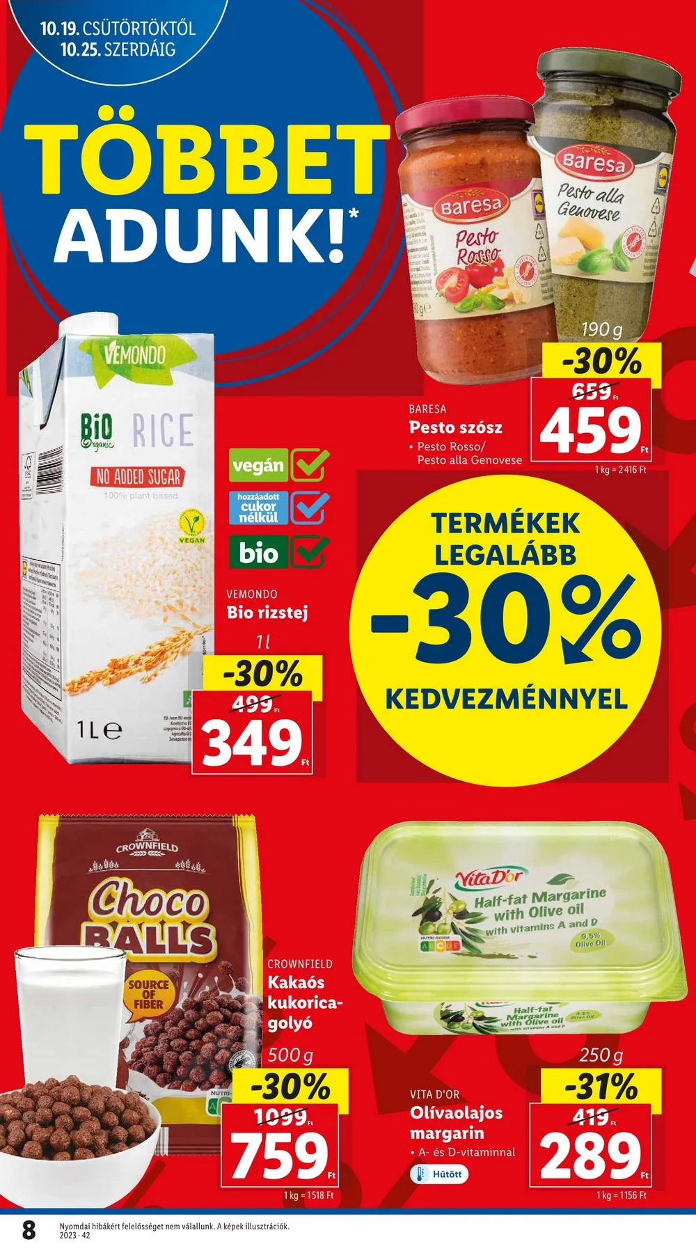 Lidl akciós újság 10.19–10.25 – 8. oldal