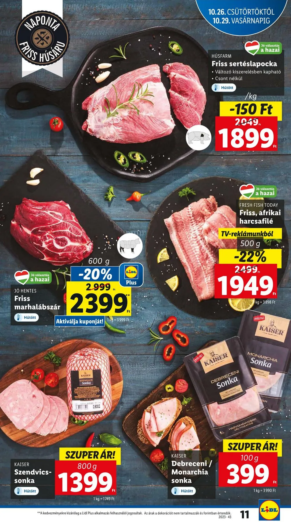 Lidl akciós újság 10.26–10.31 – 11. oldal