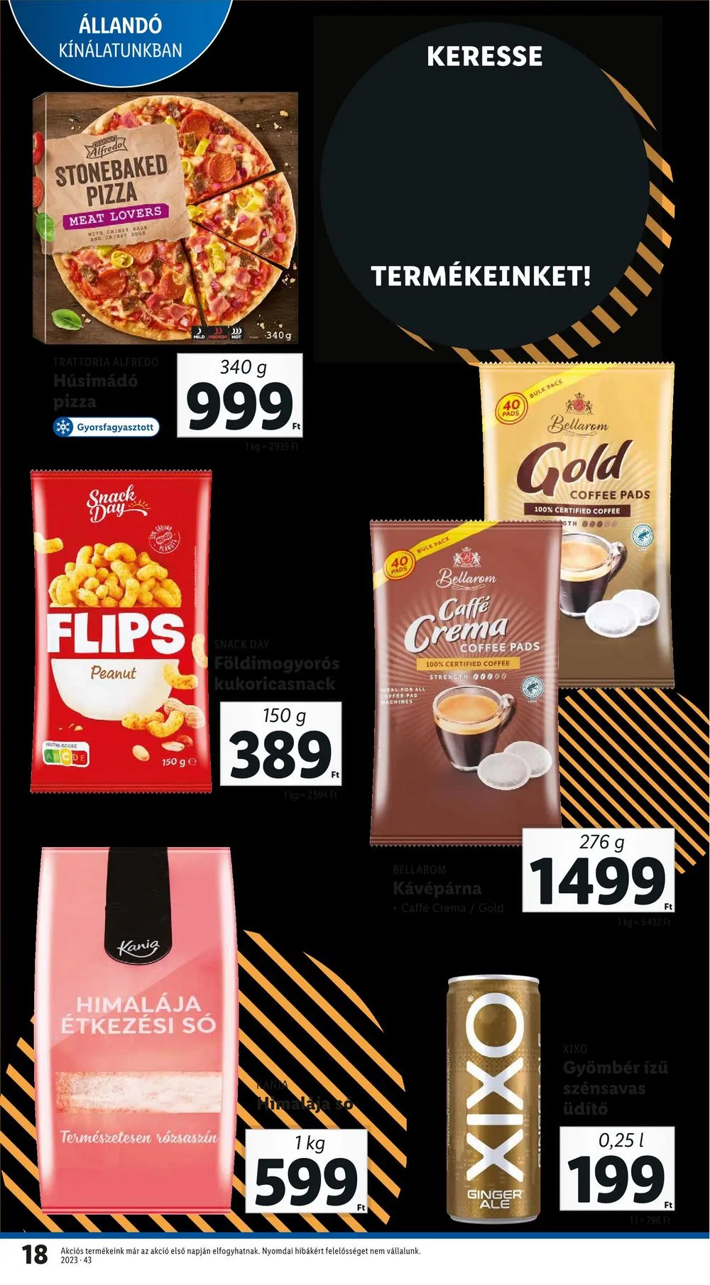 Lidl akciós újság 10.26–10.31 – 18. oldal