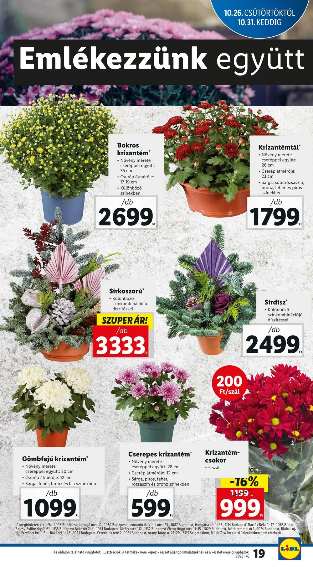 Lidl akciós újság 10.26–10.31 – 19. oldal