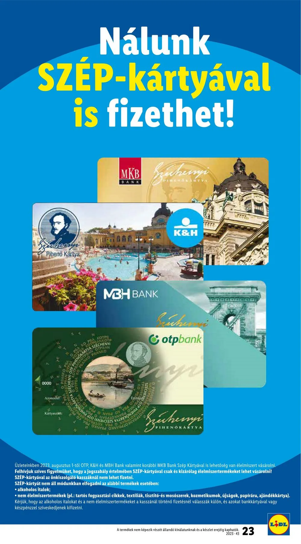Lidl akciós újság 10.26–10.31 – 23. oldal