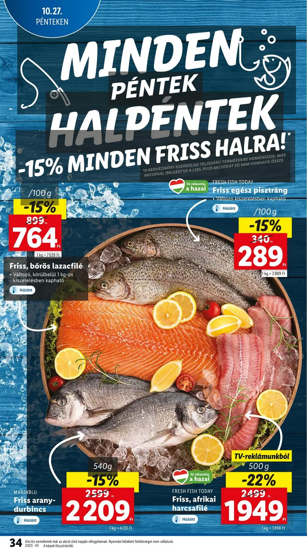 Lidl akciós újság 10.26–10.31 – 34. oldal