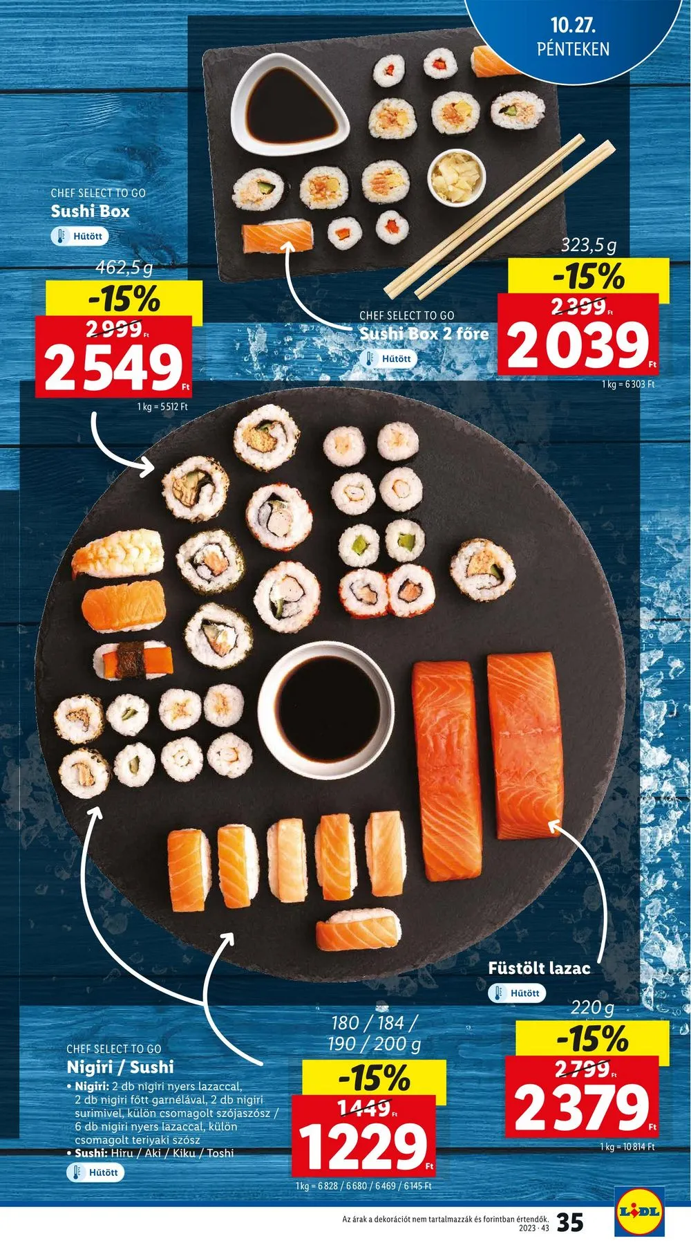 Lidl akciós újság 10.26–10.31 – 35. oldal