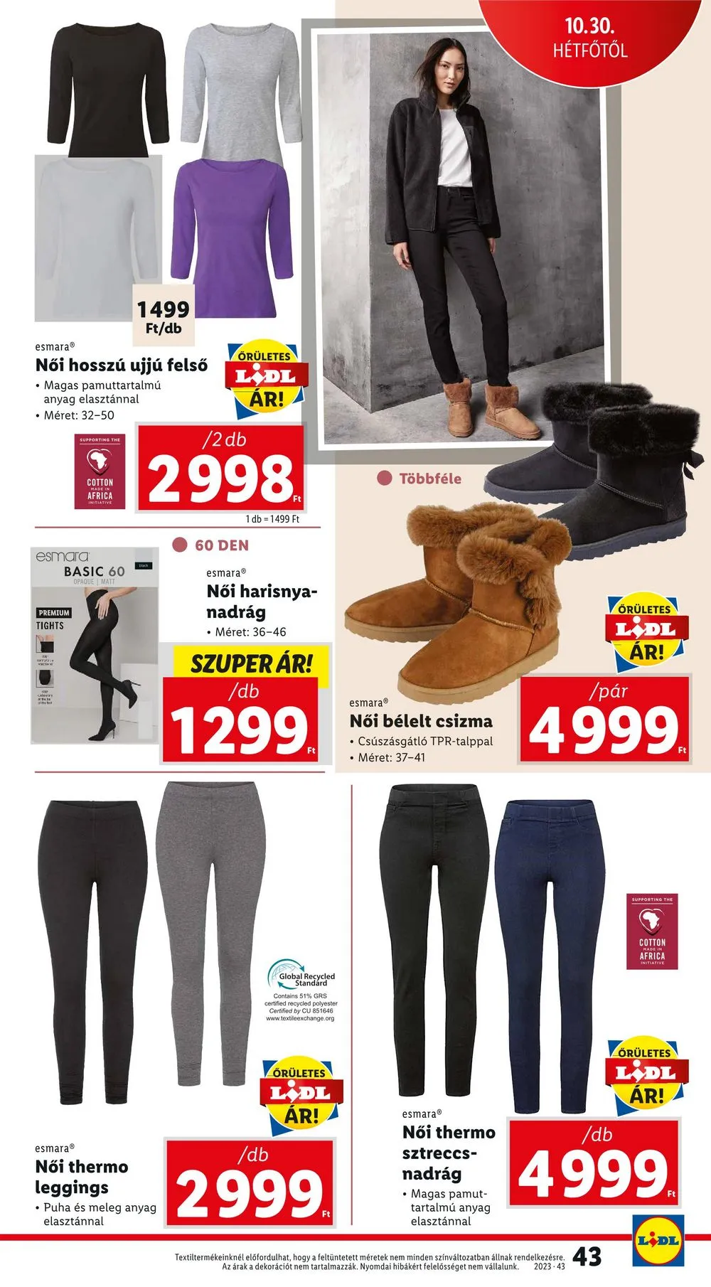 Lidl akciós újság 10.26–10.31 – 43. oldal