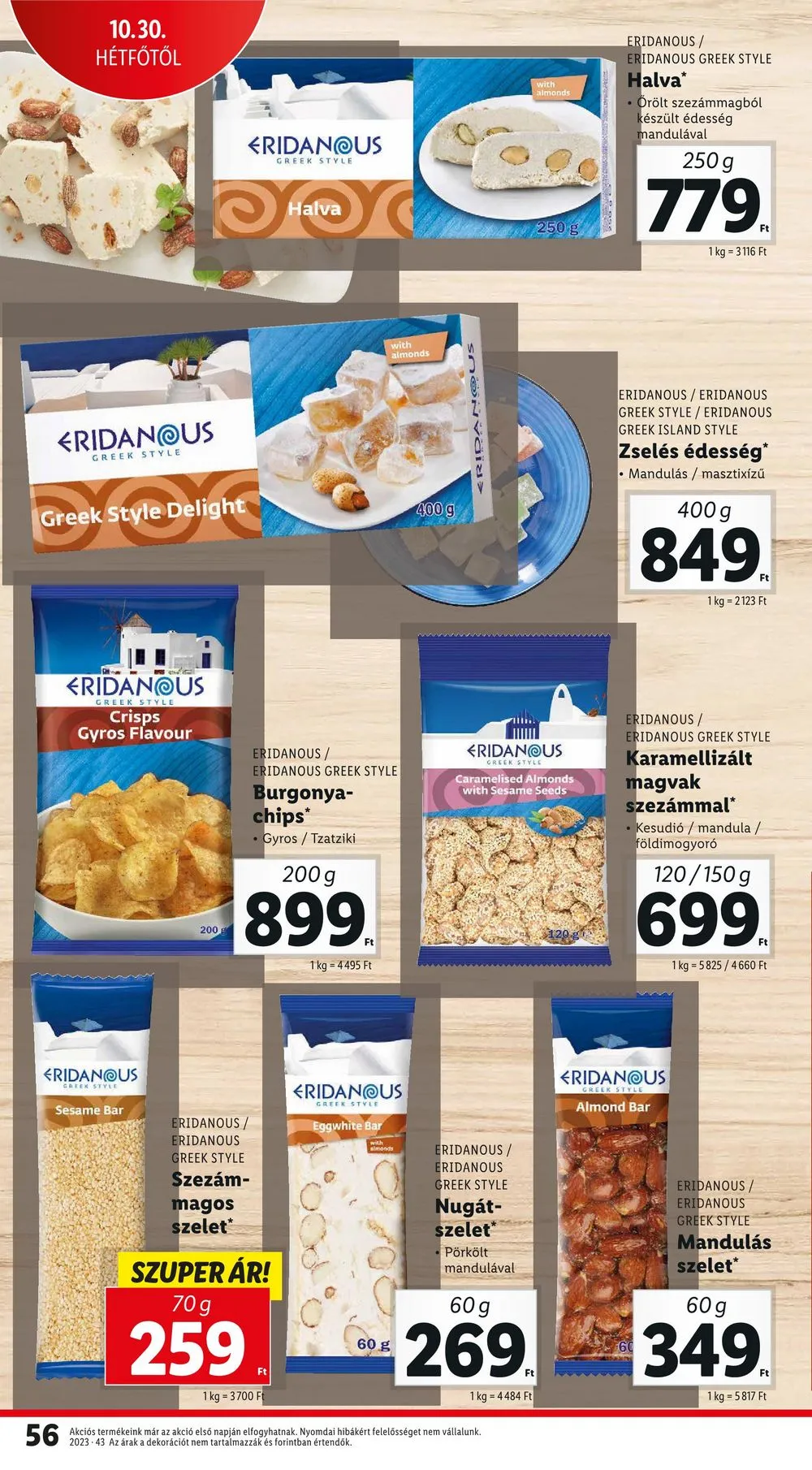 Lidl akciós újság 10.26–10.31 – 56. oldal