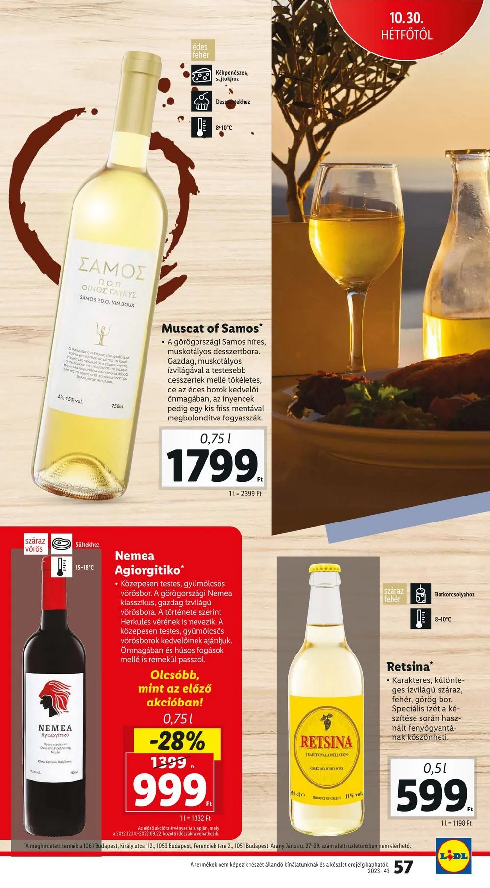 Lidl akciós újság 10.26–10.31 – 57. oldal
