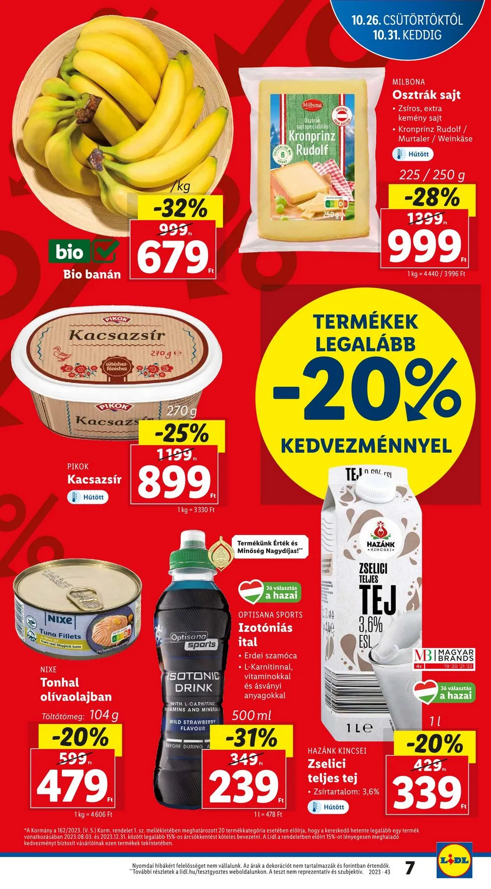 Lidl akciós újság 10.26–10.31 – 7. oldal