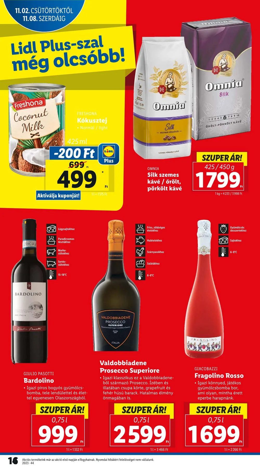 Lidl akciós újság 11.02–11.08 – 14. oldal