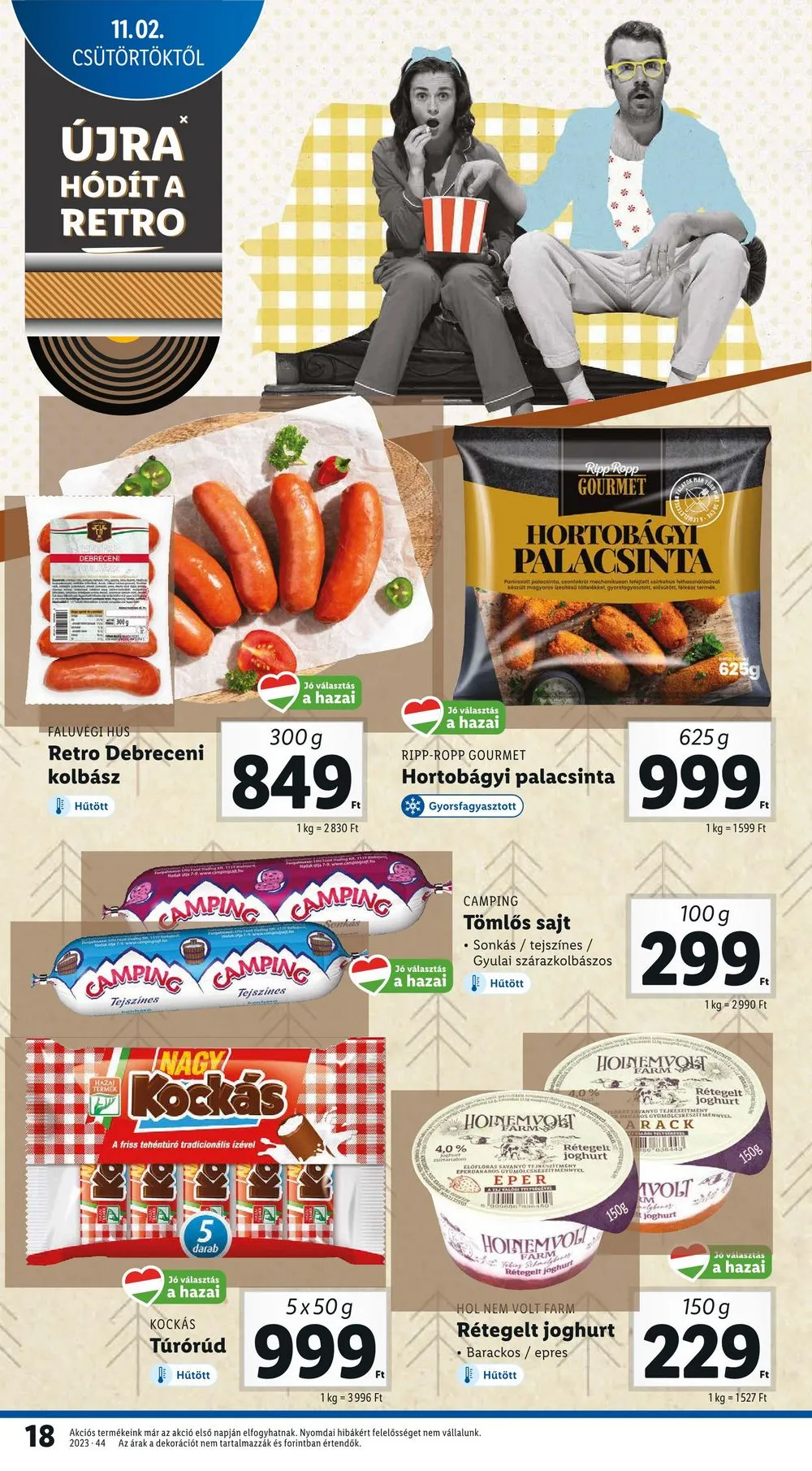 Lidl akciós újság 11.02–11.08 – 18. oldal