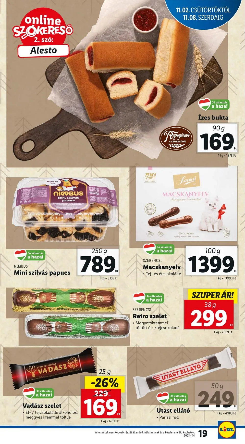 Lidl akciós újság 11.02–11.08 – 19. oldal