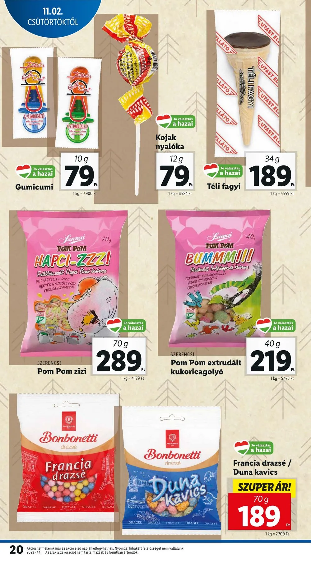 Lidl akciós újság 11.02–11.08 – 20. oldal