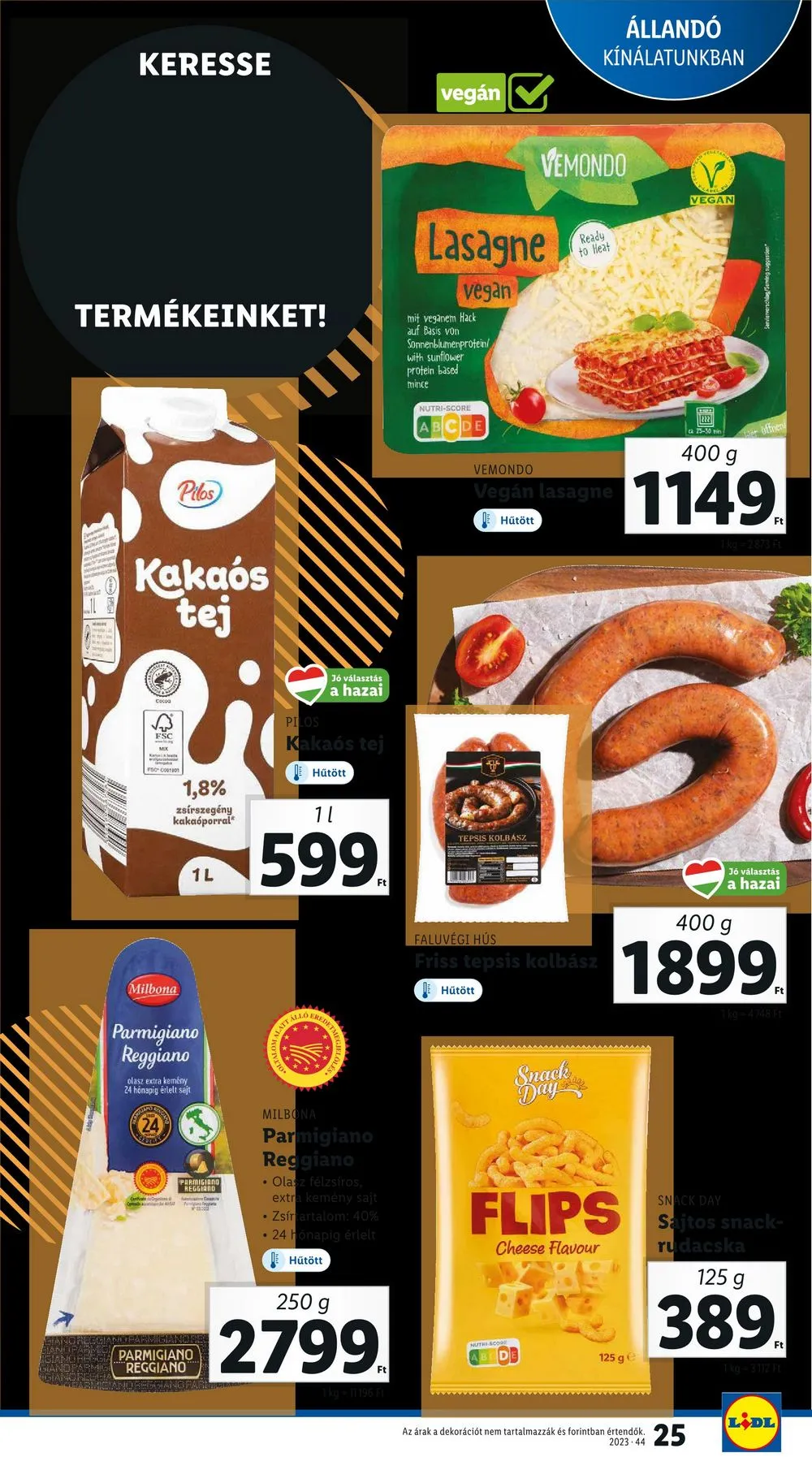 Lidl akciós újság 11.02–11.08 – 25. oldal