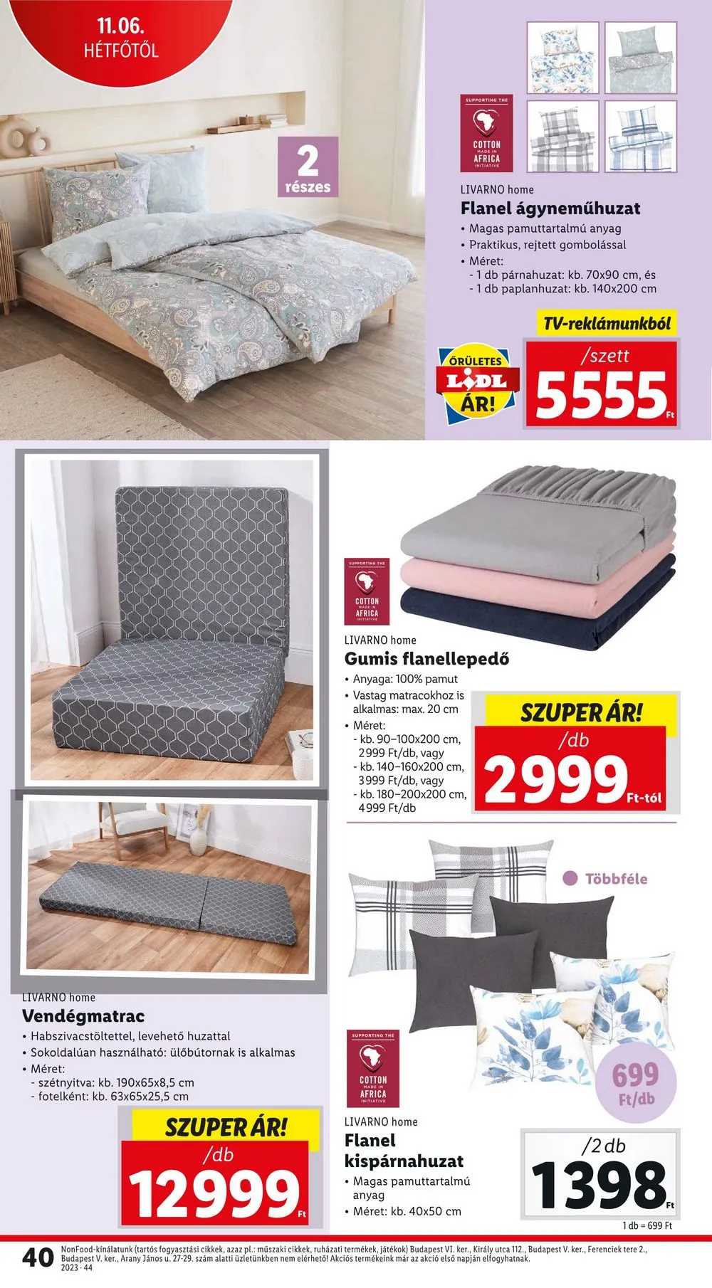 Lidl akciós újság 11.02–11.08 – 40. oldal