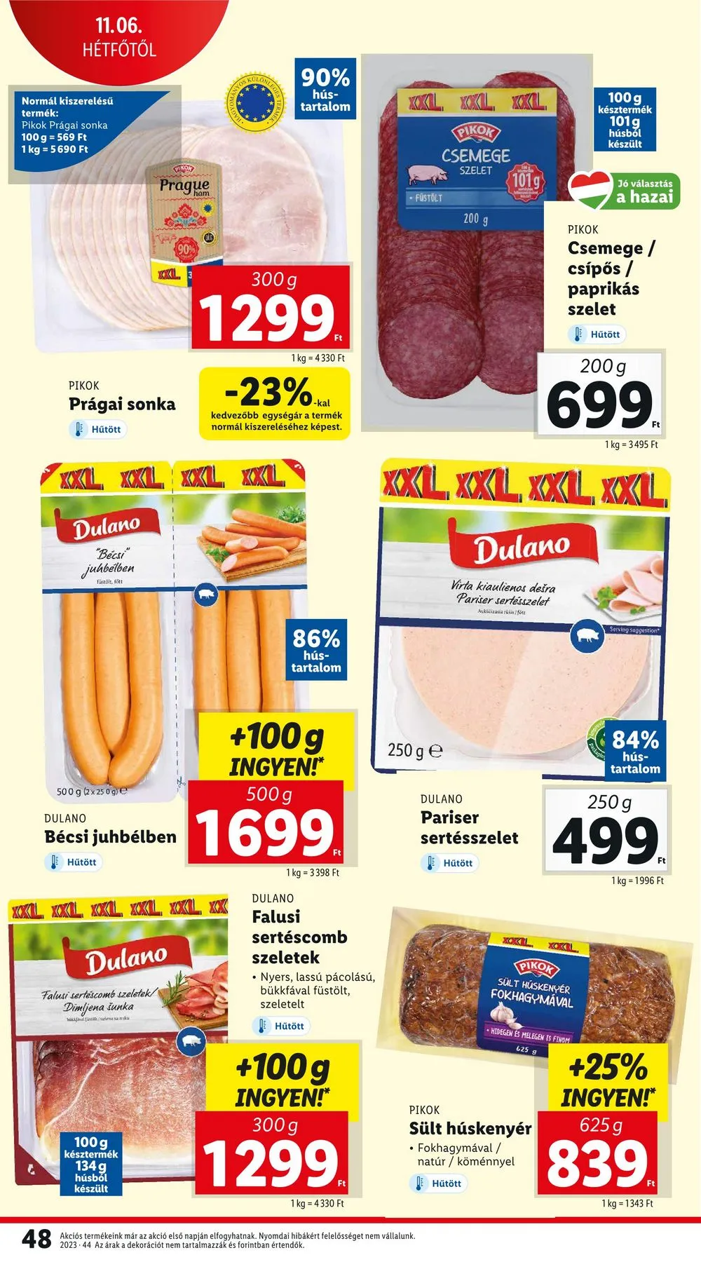 Lidl akciós újság 11.02–11.08 – 48. oldal
