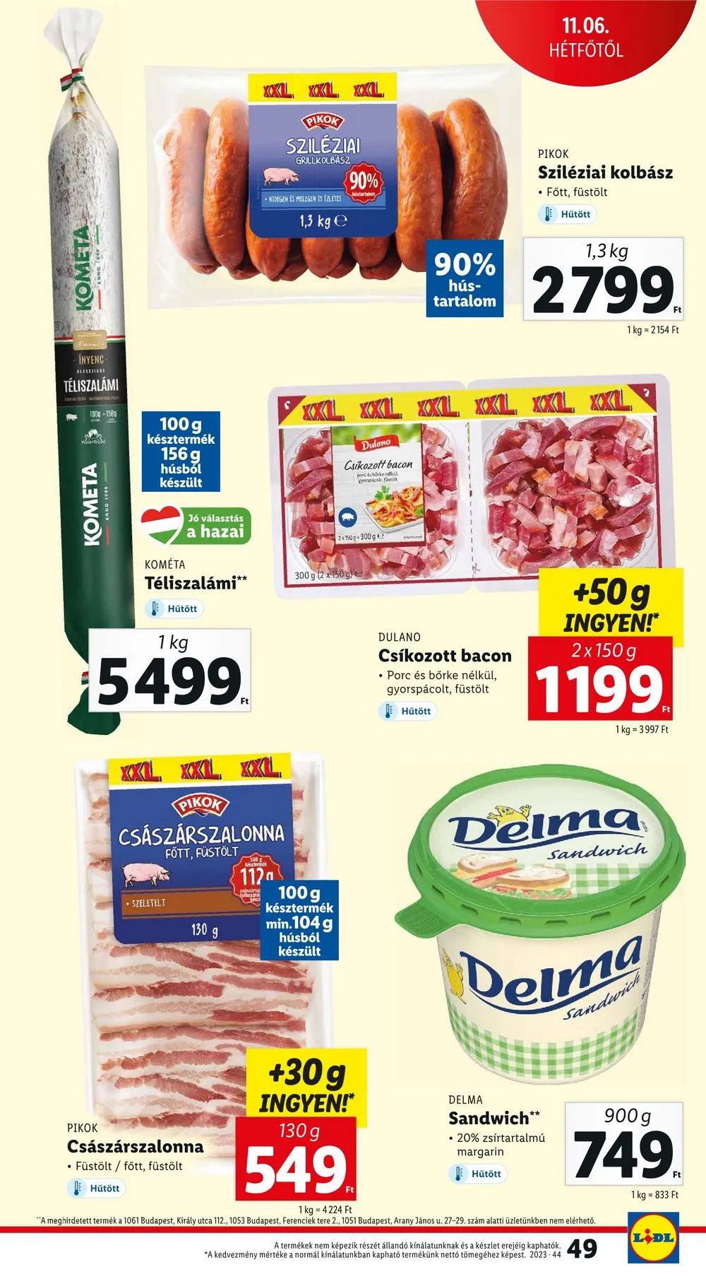 Lidl akciós újság 11.02–11.08 – 49. oldal