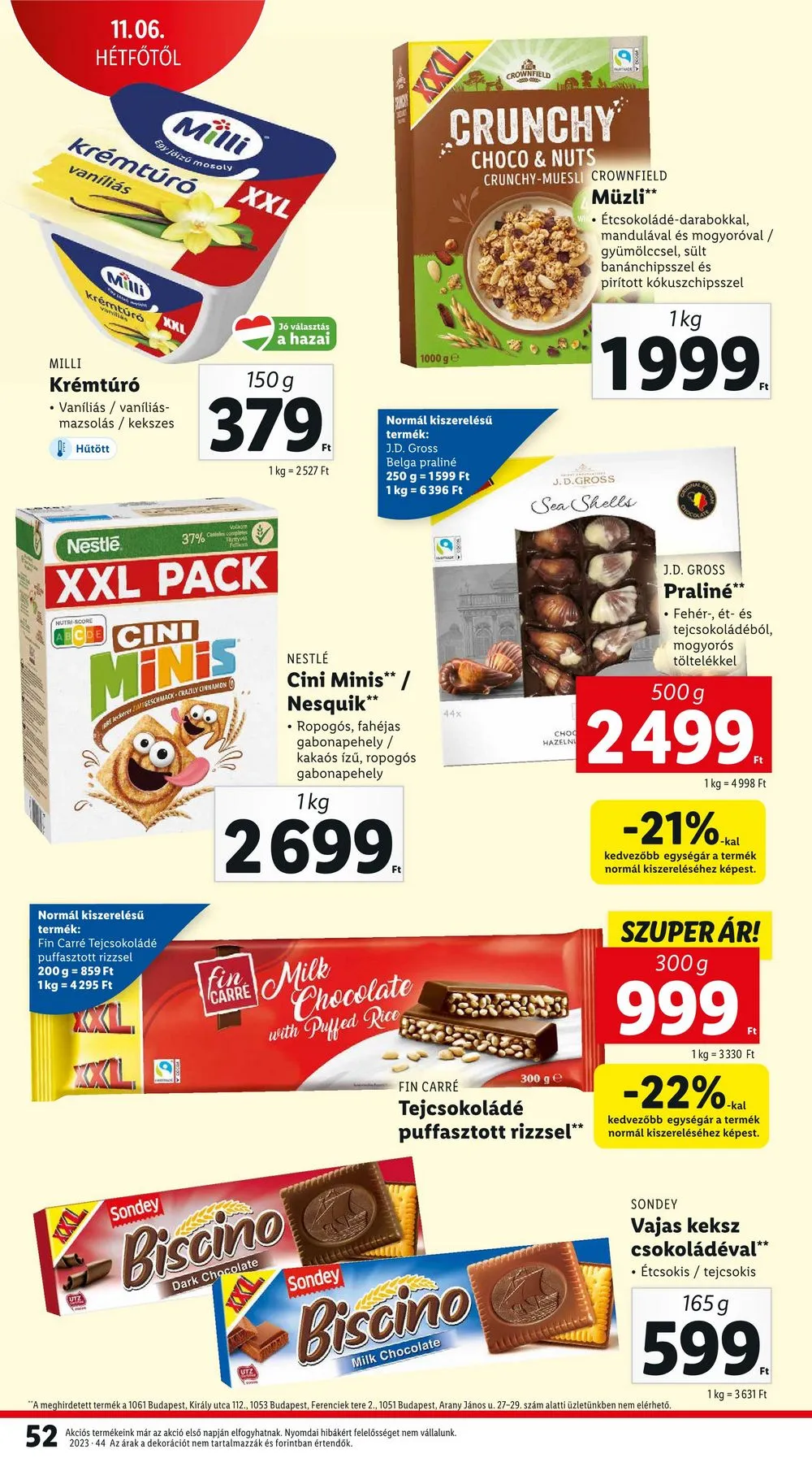 Lidl akciós újság 11.02–11.08 – 52. oldal
