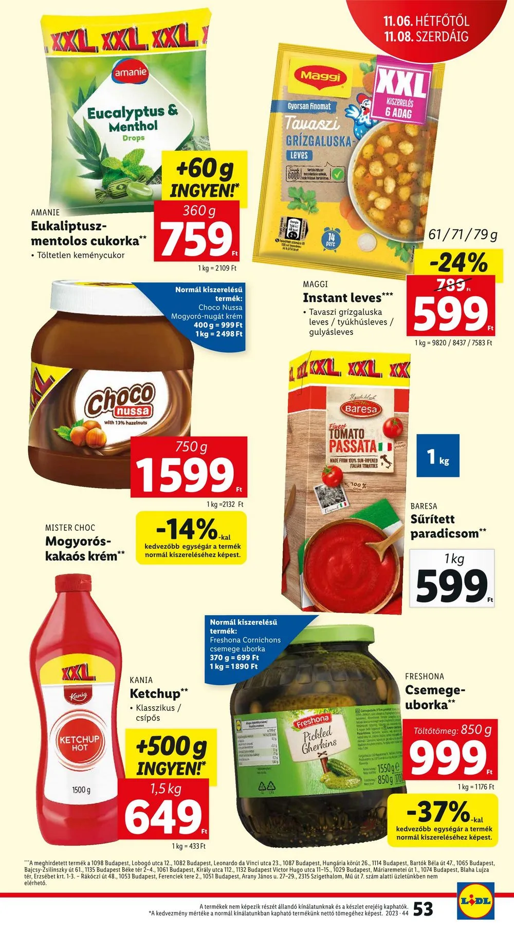 Lidl akciós újság 11.02–11.08 – 53. oldal